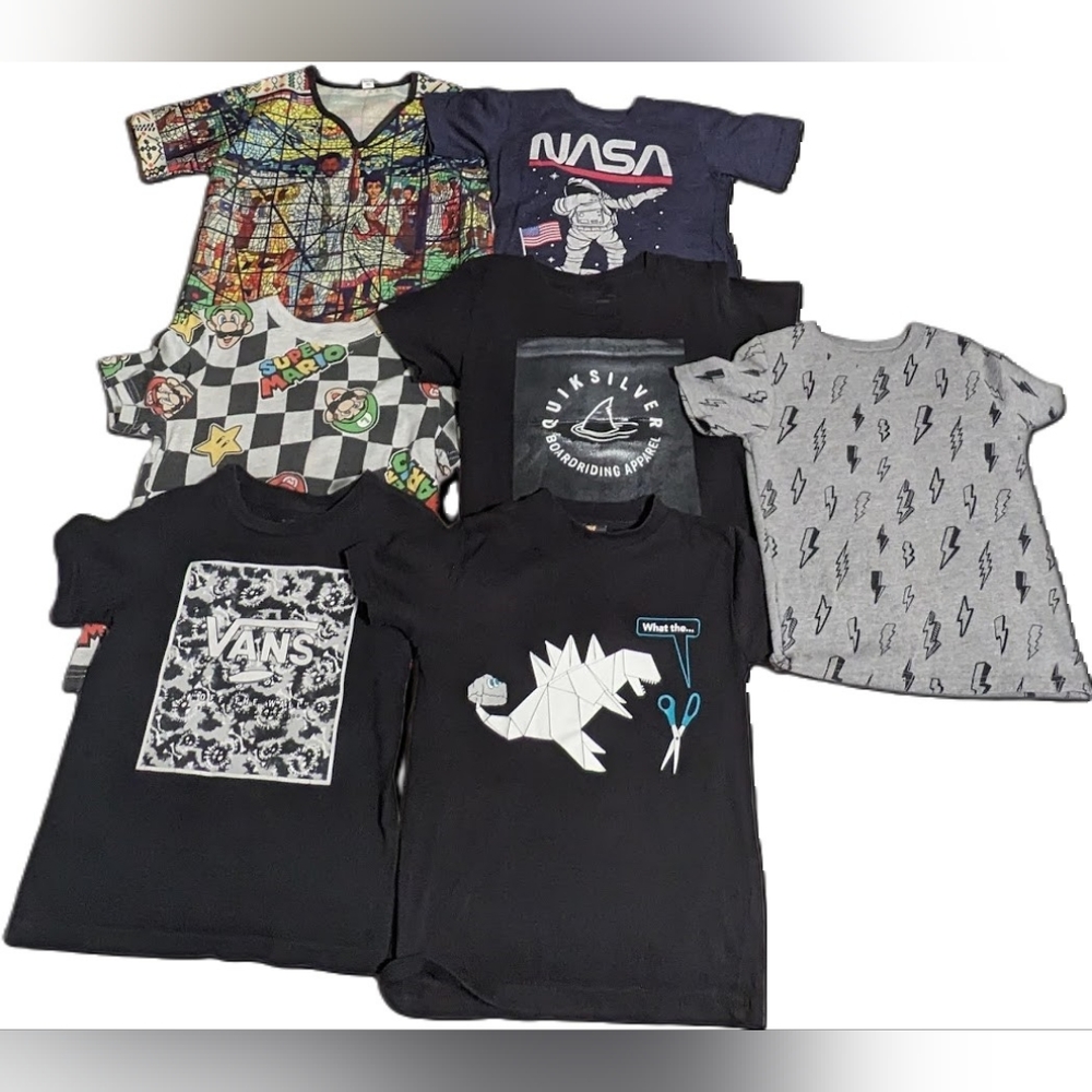 HUGE LOT Boys Shirts Size 4-5